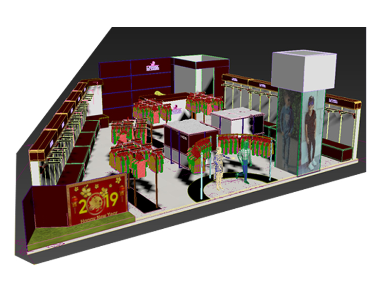 Thiết kế thi công  gian hàng Hà Nội