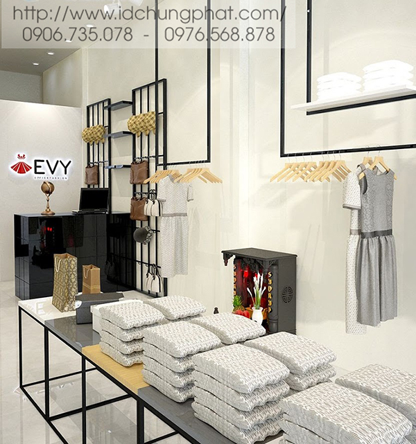Thiết kế thi công shop quần áo Bình Chánh